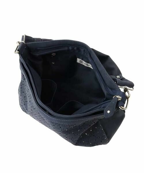 MK MICHEL KLEIN BAG / エムケーミッシェルクランバッグ トートバッグ | [2WAY]パンチングレイヤードショルダーバッグ | 詳細9