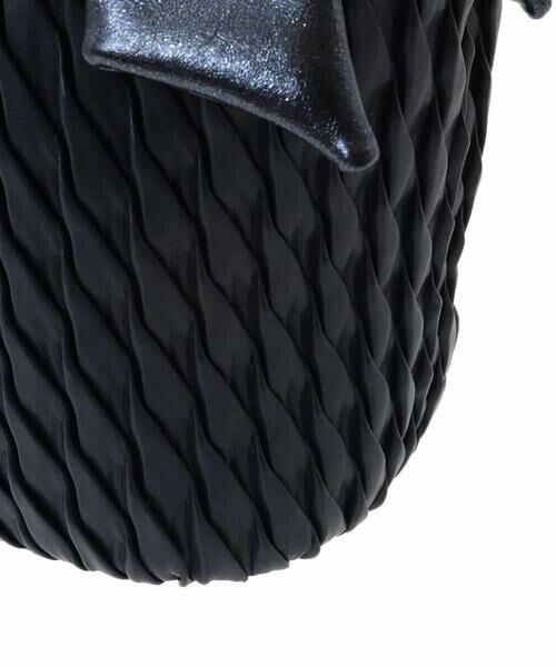 MK MICHEL KLEIN BAG / エムケーミッシェルクランバッグ トートバッグ | [2WAY]リンクルデザインシャイニーハンドルバッグ | 詳細7