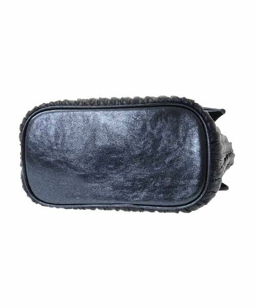 MK MICHEL KLEIN BAG / エムケーミッシェルクランバッグ トートバッグ | [2WAY]リンクルデザインシャイニーハンドルバッグ | 詳細9