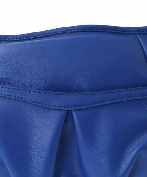 MK MICHEL KLEIN BAG / エムケーミッシェルクランバッグ ショルダーバッグ | [2WAY] タックギャザーデザインショルダーバッグ | 詳細15