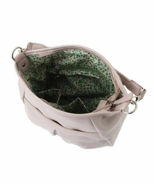 MK MICHEL KLEIN BAG / エムケーミッシェルクランバッグ ショルダーバッグ | [2WAY] タックギャザーデザインショルダーバッグ | 詳細18