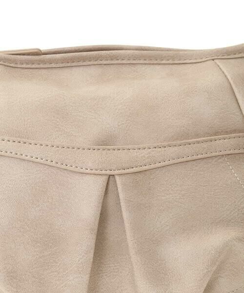 MK MICHEL KLEIN BAG / エムケーミッシェルクランバッグ ショルダーバッグ | [2WAY] タックギャザーデザインショルダーバッグ | 詳細19