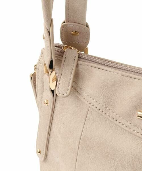 MK MICHEL KLEIN BAG / エムケーミッシェルクランバッグ トートバッグ | [2WAY]サイドファスナーデザイントートバッグ | 詳細1