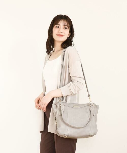 MK MICHEL KLEIN BAG / エムケーミッシェルクランバッグ トートバッグ | [2WAY]サイドファスナーデザイントートバッグ | 詳細20