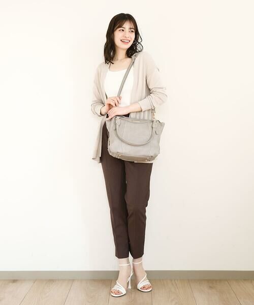 MK MICHEL KLEIN BAG / エムケーミッシェルクランバッグ トートバッグ | [2WAY]サイドファスナーデザイントートバッグ | 詳細21