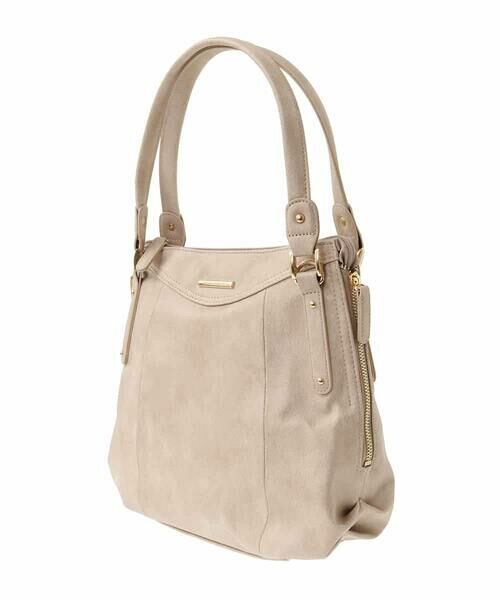 MK MICHEL KLEIN BAG / エムケーミッシェルクランバッグ トートバッグ | [2WAY]サイドファスナーデザイントートバッグ | 詳細3