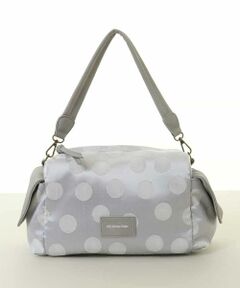 MK MICHEL KLEIN BAG / エムケーミッシェルクランバッグ トートバッグ | [2WAY]ドット柄モダンワイドバッグ