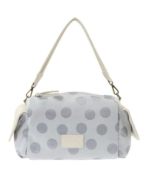 MK MICHEL KLEIN BAG / エムケーミッシェルクランバッグ トートバッグ | [2WAY]ドット柄モダンワイドバッグ | 詳細13