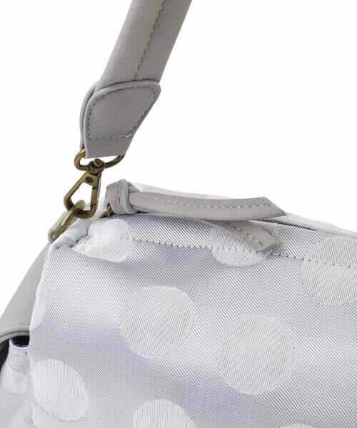 MK MICHEL KLEIN BAG / エムケーミッシェルクランバッグ トートバッグ | [2WAY]ドット柄モダンワイドバッグ | 詳細5