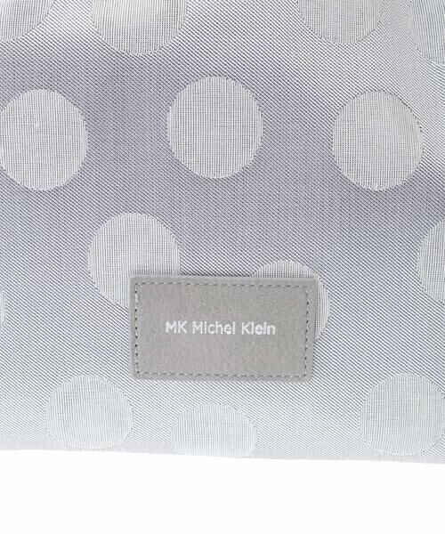 MK MICHEL KLEIN BAG / エムケーミッシェルクランバッグ トートバッグ | [2WAY]ドット柄モダンワイドバッグ | 詳細6