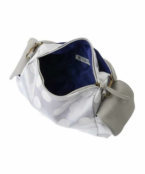 MK MICHEL KLEIN BAG / エムケーミッシェルクランバッグ トートバッグ | [2WAY]ドット柄モダンワイドバッグ | 詳細9