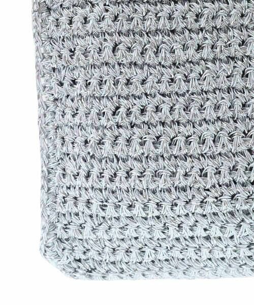 MK MICHEL KLEIN BAG / エムケーミッシェルクランバッグ ショルダーバッグ | [2WAY]メタリックメッシュコンパクトバッグ | 詳細17