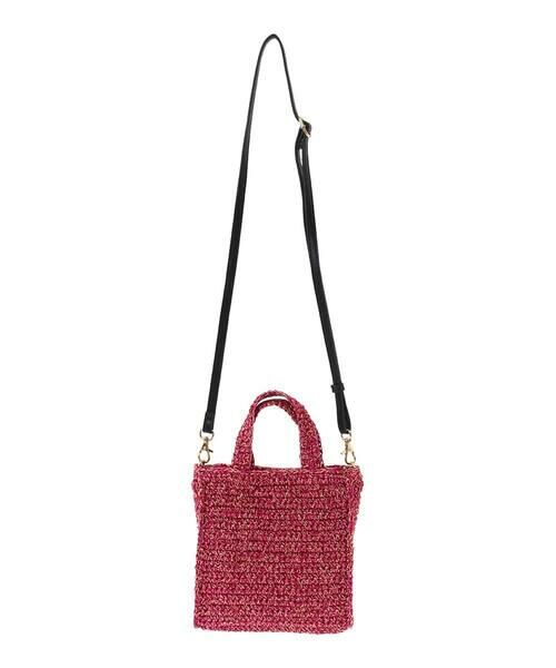 MK MICHEL KLEIN BAG / エムケーミッシェルクランバッグ ショルダーバッグ | [2WAY]メタリックメッシュコンパクトバッグ | 詳細4