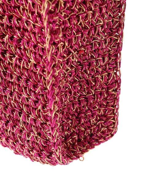 MK MICHEL KLEIN BAG / エムケーミッシェルクランバッグ ショルダーバッグ | [2WAY]メタリックメッシュコンパクトバッグ | 詳細7