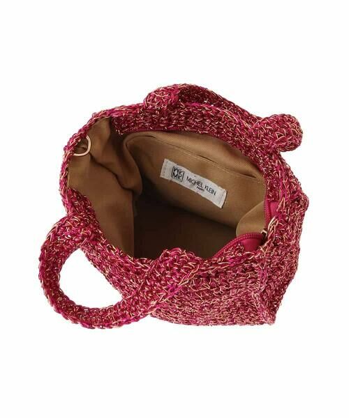 MK MICHEL KLEIN BAG / エムケーミッシェルクランバッグ ショルダーバッグ | [2WAY]メタリックメッシュコンパクトバッグ | 詳細9