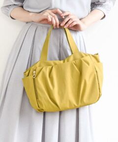 MK MICHEL KLEIN BAG / エムケーミッシェルクランバッグ トートバッグ | [2WAY]タックデザイントートバッグ