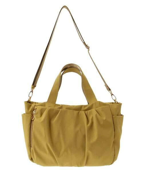 MK MICHEL KLEIN BAG / エムケーミッシェルクランバッグ トートバッグ | [2WAY]タックデザイントートバッグ | 詳細10