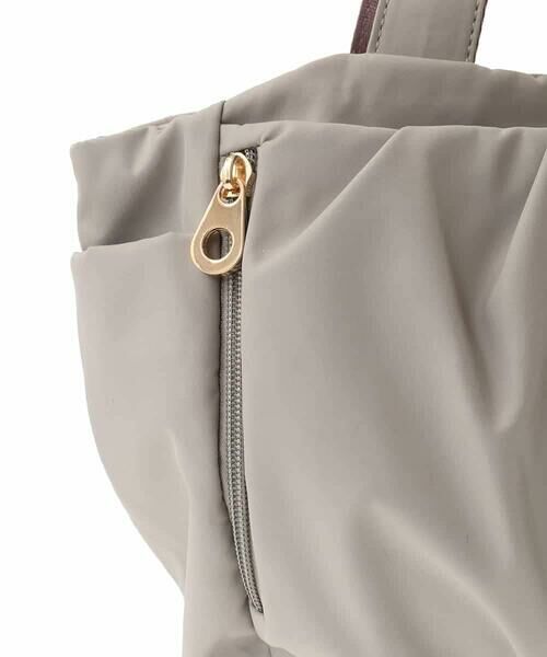 MK MICHEL KLEIN BAG / エムケーミッシェルクランバッグ トートバッグ | [2WAY]タックデザイントートバッグ | 詳細14