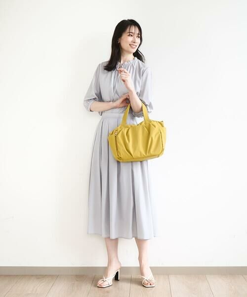 MK MICHEL KLEIN BAG / エムケーミッシェルクランバッグ トートバッグ | [2WAY]タックデザイントートバッグ | 詳細19