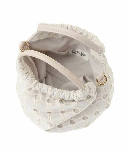 MK MICHEL KLEIN BAG / エムケーミッシェルクランバッグ トートバッグ | [2WAY]サークルレースハンドバッグ | 詳細11