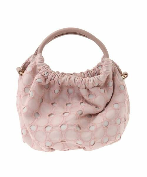 MK MICHEL KLEIN BAG / エムケーミッシェルクランバッグ トートバッグ | [2WAY]サークルレースハンドバッグ | 詳細2