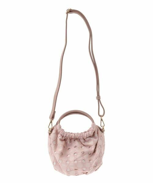 MK MICHEL KLEIN BAG / エムケーミッシェルクランバッグ トートバッグ | [2WAY]サークルレースハンドバッグ | 詳細5