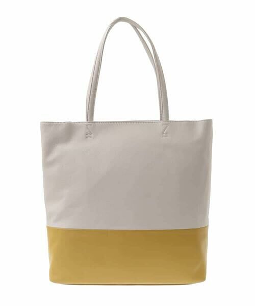 MK MICHEL KLEIN BAG / エムケーミッシェルクランバッグ トートバッグ | [A4収納可]カウレザースクエアトートバッグ | 詳細1