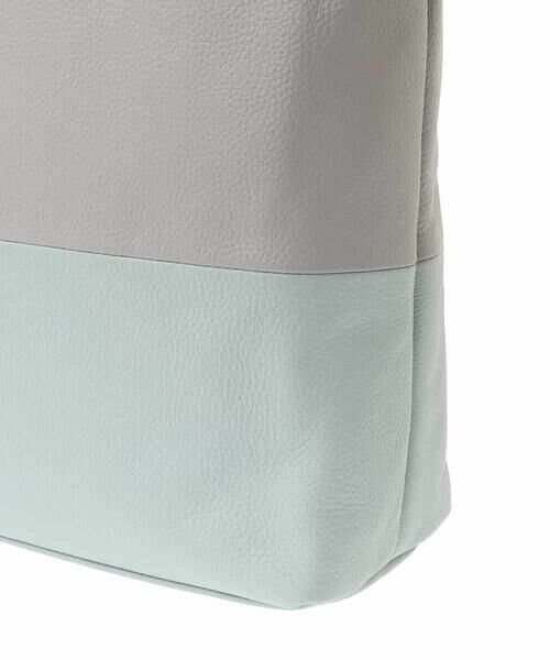 MK MICHEL KLEIN BAG / エムケーミッシェルクランバッグ トートバッグ | [A4収納可]カウレザースクエアトートバッグ | 詳細13