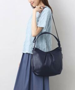 MK MICHEL KLEIN BAG / エムケーミッシェルクランバッグ ショルダーバッグ | [2WAY]カウレザーワンハンドルバッグ