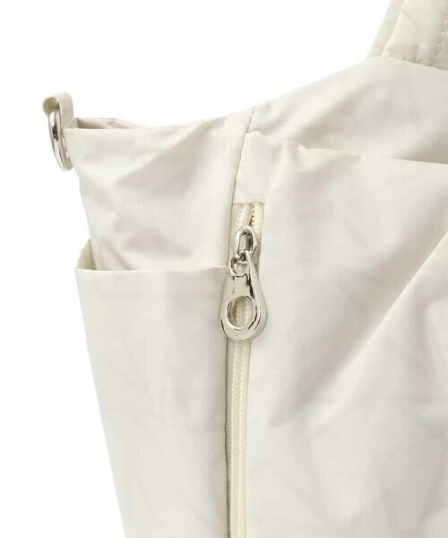 MK MICHEL KLEIN BAG / エムケーミッシェルクランバッグ トートバッグ | [2WAY/A4収納可]スター柄タックデザイントートバッグ | 詳細11