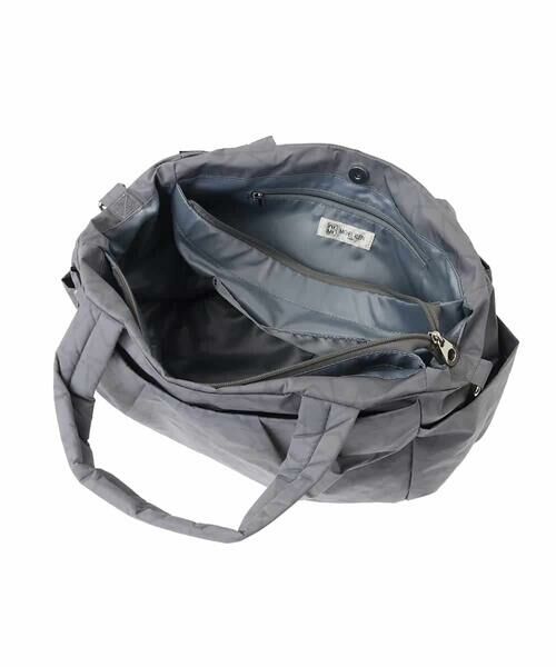 MK MICHEL KLEIN BAG / エムケーミッシェルクランバッグ トートバッグ | [2WAY/A4収納可]スター柄タックデザイントートバッグ | 詳細9