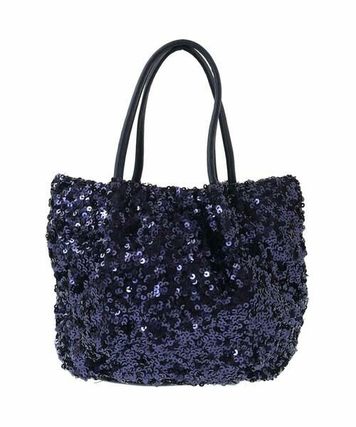 MK MICHEL KLEIN BAG / エムケーミッシェルクランバッグ トートバッグ | [2WAY]スパンコールデザインミニバッグ | 詳細1