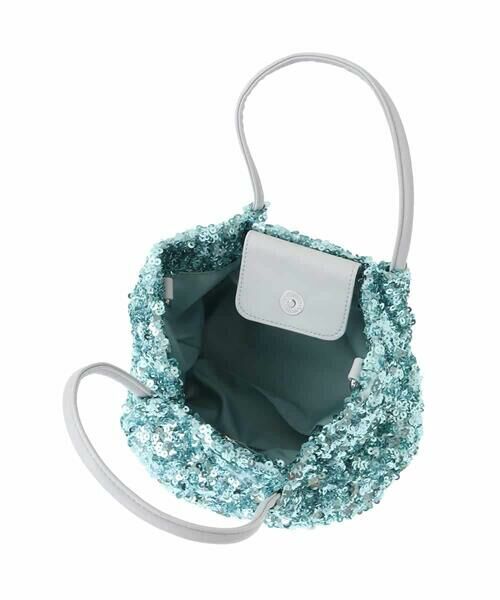 MK MICHEL KLEIN BAG / エムケーミッシェルクランバッグ トートバッグ | [2WAY]スパンコールデザインミニバッグ | 詳細11