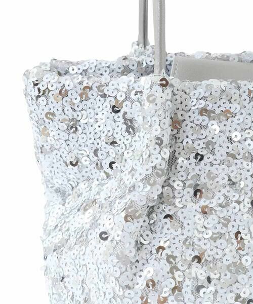 MK MICHEL KLEIN BAG / エムケーミッシェルクランバッグ トートバッグ | [2WAY]スパンコールデザインミニバッグ | 詳細13