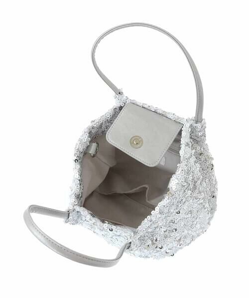 MK MICHEL KLEIN BAG / エムケーミッシェルクランバッグ トートバッグ | [2WAY]スパンコールデザインミニバッグ | 詳細14