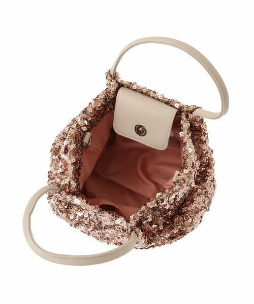 MK MICHEL KLEIN BAG / エムケーミッシェルクランバッグ トートバッグ | [2WAY]スパンコールデザインミニバッグ | 詳細16