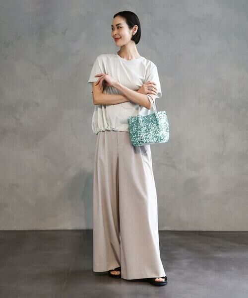 MK MICHEL KLEIN BAG / エムケーミッシェルクランバッグ トートバッグ | [2WAY]スパンコールデザインミニバッグ | 詳細17