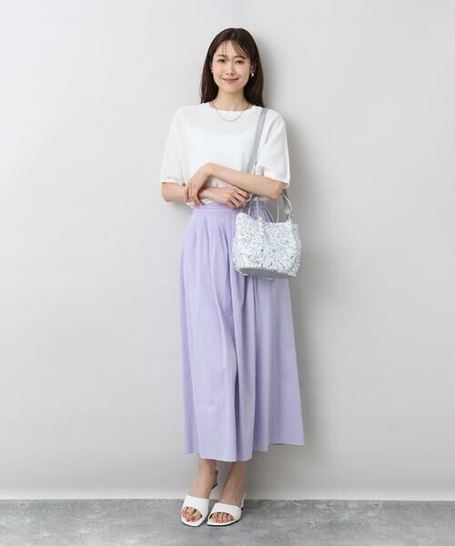 MK MICHEL KLEIN BAG / エムケーミッシェルクランバッグ トートバッグ | [2WAY]スパンコールデザインミニバッグ | 詳細18