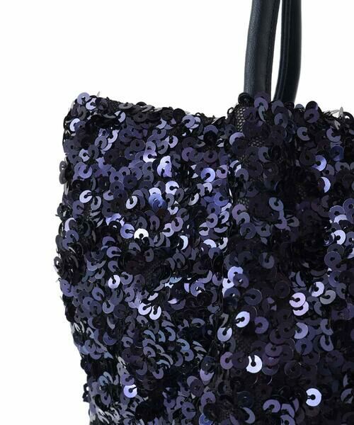 MK MICHEL KLEIN BAG / エムケーミッシェルクランバッグ トートバッグ | [2WAY]スパンコールデザインミニバッグ | 詳細5