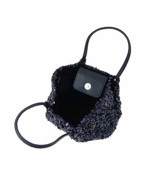 MK MICHEL KLEIN BAG / エムケーミッシェルクランバッグ トートバッグ | [2WAY]スパンコールデザインミニバッグ | 詳細8