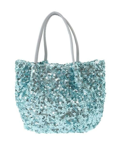 MK MICHEL KLEIN BAG / エムケーミッシェルクランバッグ トートバッグ | [2WAY]スパンコールデザインミニバッグ | 詳細9