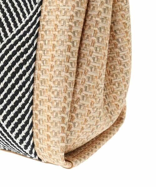 MK MICHEL KLEIN BAG / エムケーミッシェルクランバッグ トートバッグ | [2WAY/インナーバッグ付き]ラメアクセントメッシュ風デザイントート | 詳細8