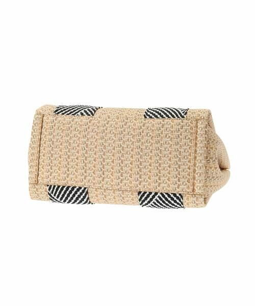 MK MICHEL KLEIN BAG / エムケーミッシェルクランバッグ トートバッグ | [2WAY/インナーバッグ付き]ラメアクセントメッシュ風デザイントート | 詳細9