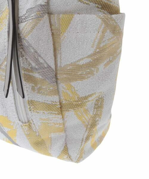 MK MICHEL KLEIN BAG / エムケーミッシェルクランバッグ トートバッグ | 幾何柄ジャカードスクエアトートバッグ | 詳細6