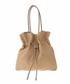 MK MICHEL KLEIN BAG / エムケーミッシェルクランバッグ トートバッグ | 巾着デザイントートバッグ