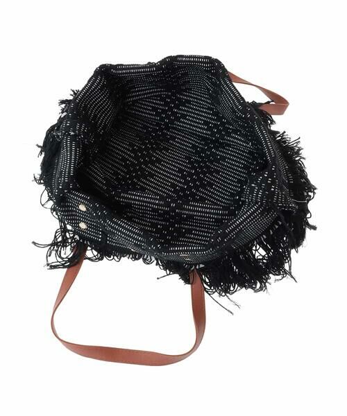 MK MICHEL KLEIN BAG / エムケーミッシェルクランバッグ トートバッグ | 幾何柄ジャカードフリンジトートバッグ | 詳細11