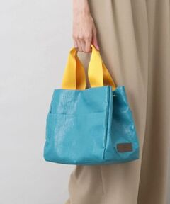 MK MICHEL KLEIN BAG / エムケーミッシェルクランバッグ トートバッグ | [2WAY]バイカラーコーティングキャンバストート