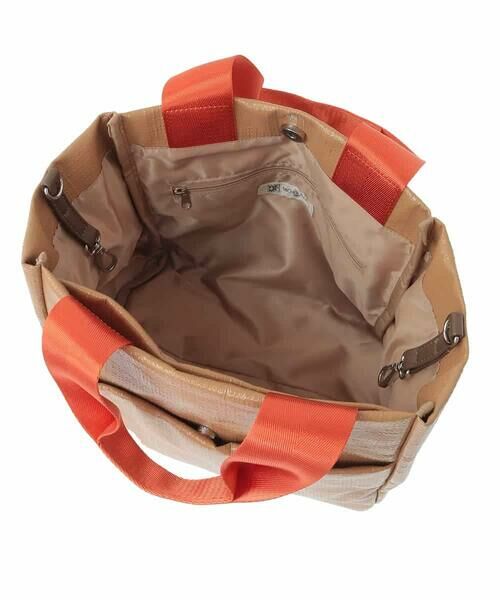 MK MICHEL KLEIN BAG / エムケーミッシェルクランバッグ トートバッグ | [2WAY]バイカラーコーティングキャンバストート | 詳細13