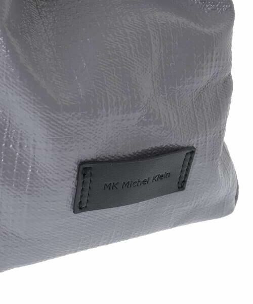 MK MICHEL KLEIN BAG / エムケーミッシェルクランバッグ トートバッグ | [2WAY]バイカラーコーティングキャンバストート | 詳細5