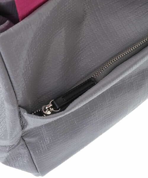 MK MICHEL KLEIN BAG / エムケーミッシェルクランバッグ トートバッグ | [2WAY]バイカラーコーティングキャンバストート | 詳細7